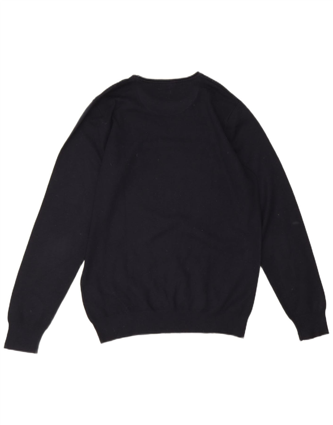 Liu Jo Suéter masculino com gola redonda grande viscose azul marinho