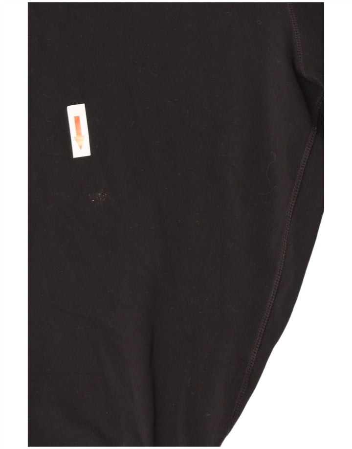 Leggings Nike Dri Fit Capri UK 12 Médio Preto Poliéster