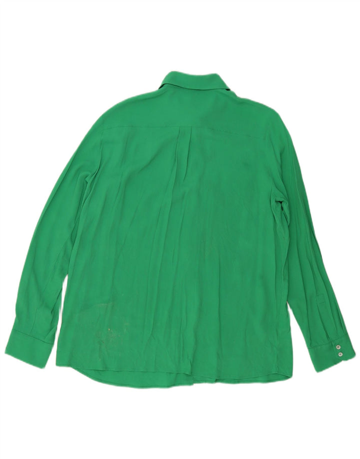 Blusa feminina Marella UK 16 grande verde
