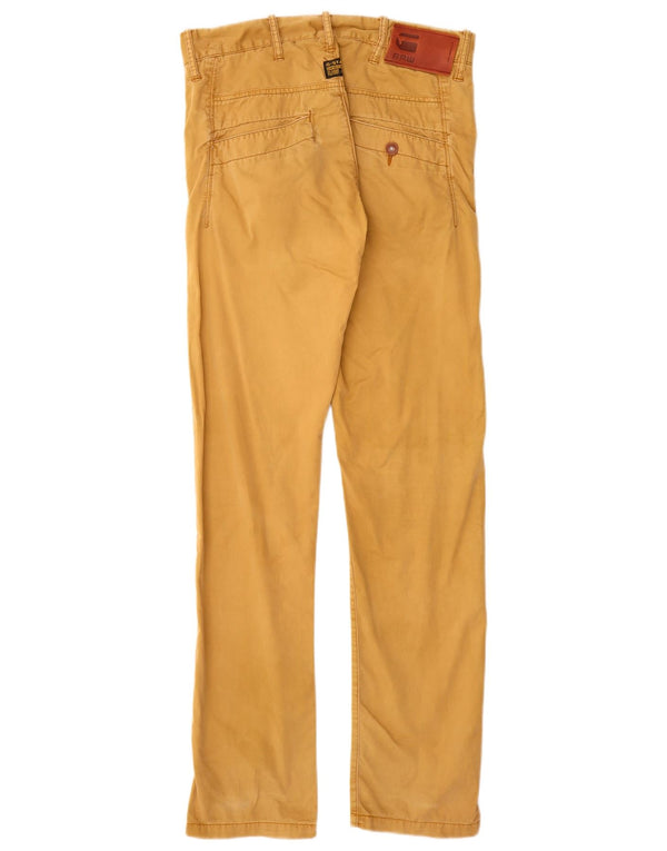Calça Chino Masculina Slim G-Star W31 L32 Algodão Amarelo