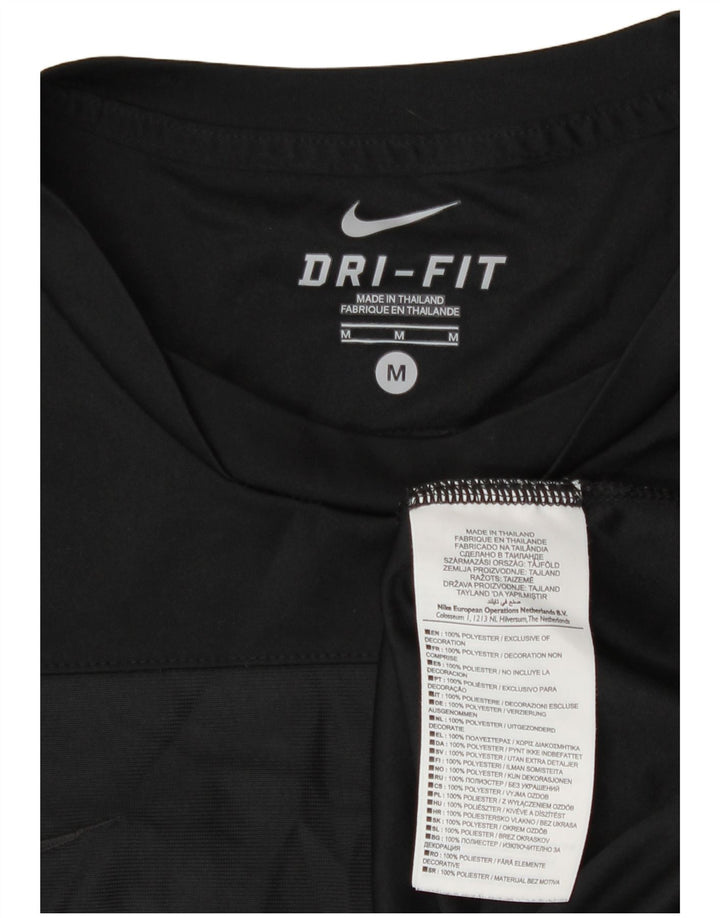 Camiseta Nike Masculina Dri Fit Top Médio Poliéster Preto
