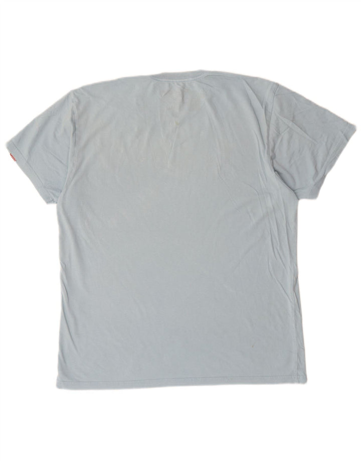 Camiseta Vans masculina gráfica grande algodão azul