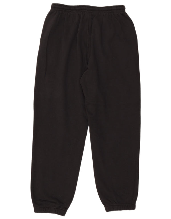 Calça de treino feminina Reebok Joggers UK 12/14 médio algodão preto