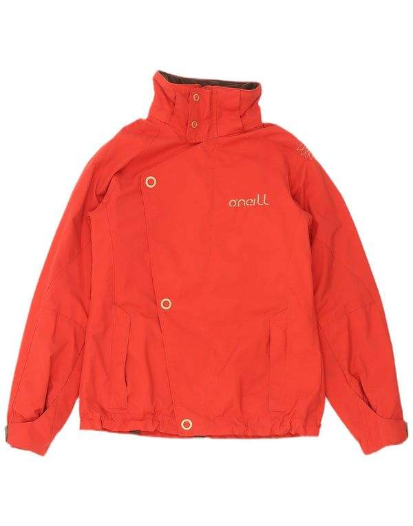 Jaqueta corta-vento feminina O'Neill Reino Unido 10 pequeno nylon vermelho