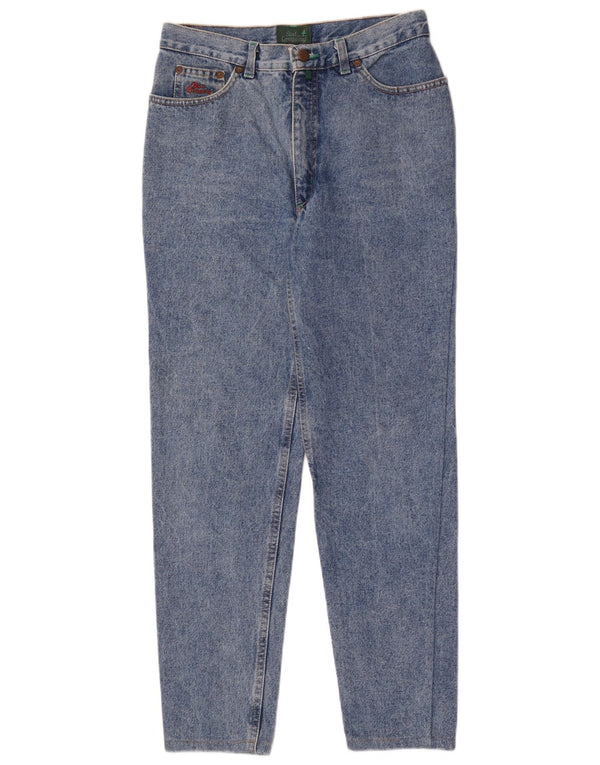 Jeans cônicos para meninas Best Company 14-15 anos W28 L28 algodão azul