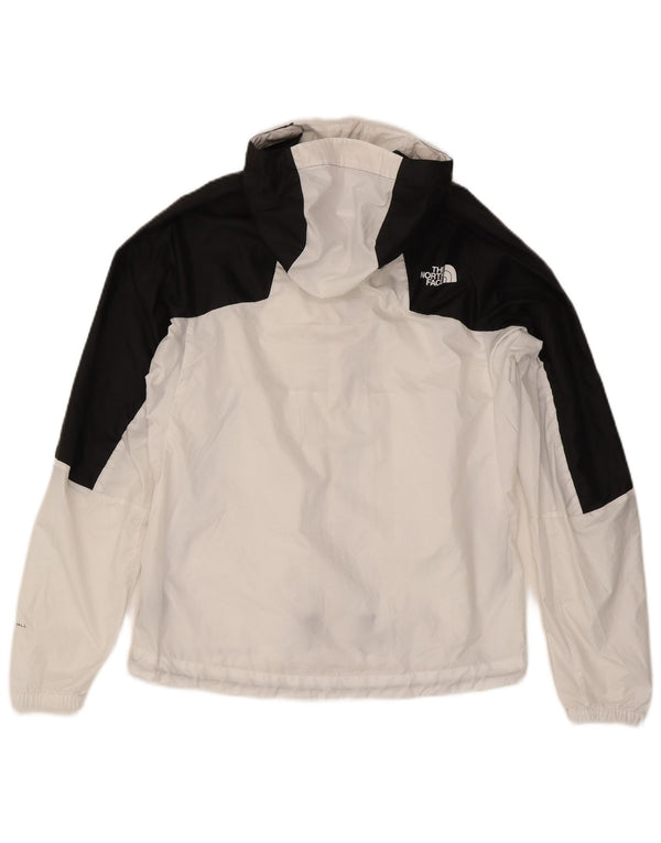 Jaqueta de chuva masculina com capuz The North Face UK 36 Small White Colourblock