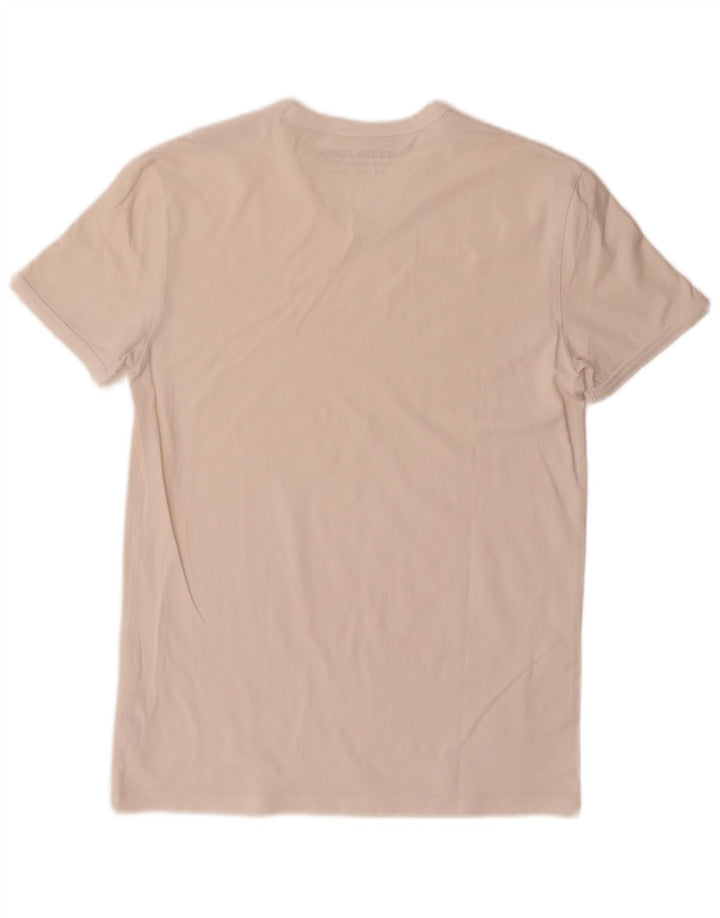 Camiseta masculina Guess grande algodão branco
