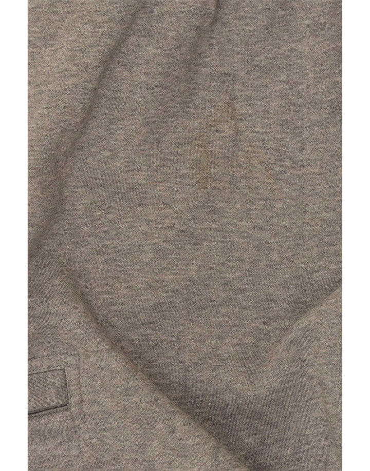 Calça esportiva masculina Nike Cargo grande algodão manchado cinza