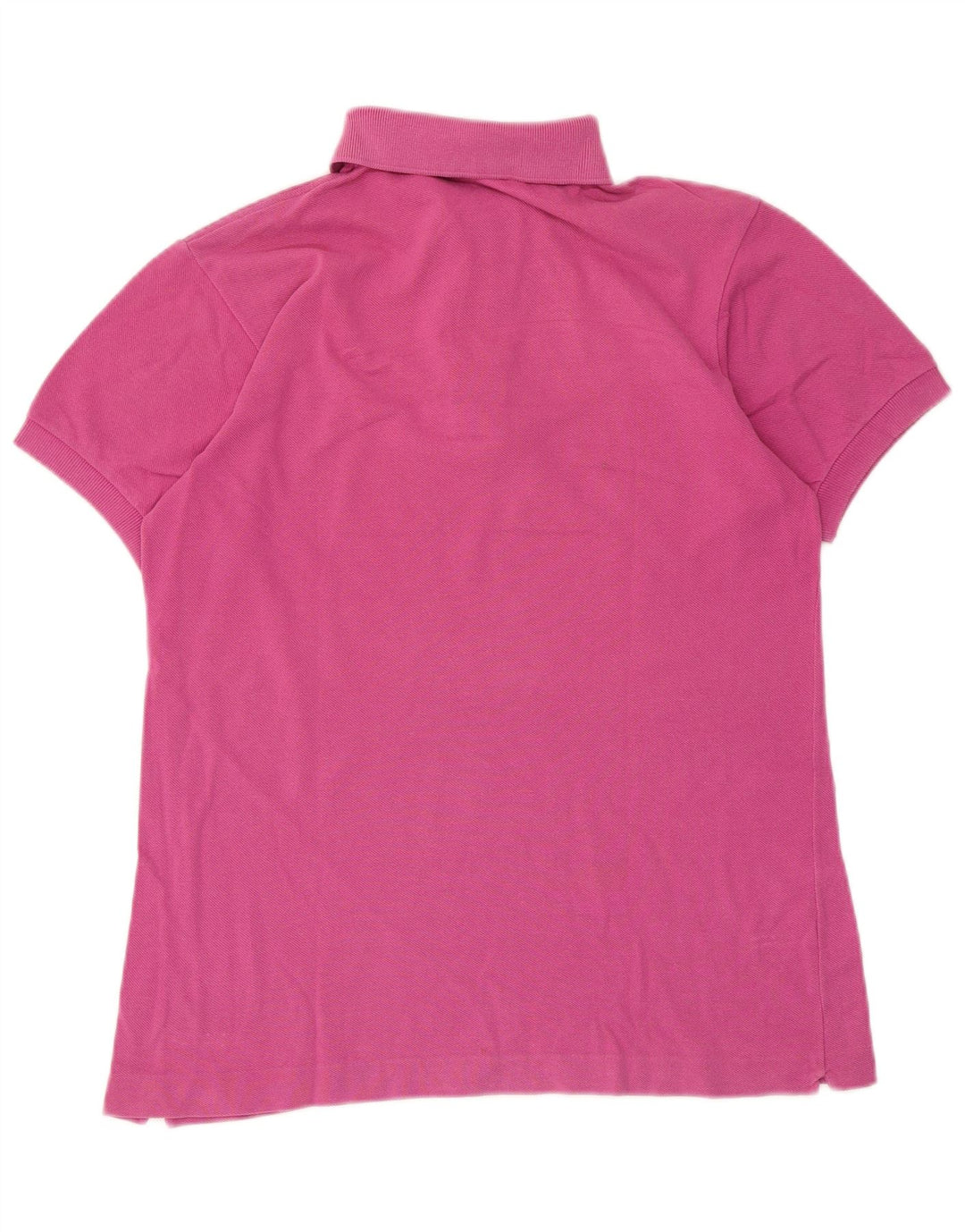 Camisa polo masculina Lacoste tamanho 3 pequeno algodão rosa