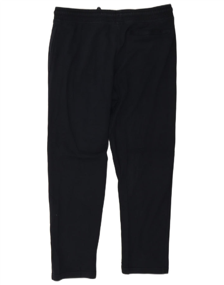 Calça de treino masculina Marks & Spencer grande algodão azul marinho