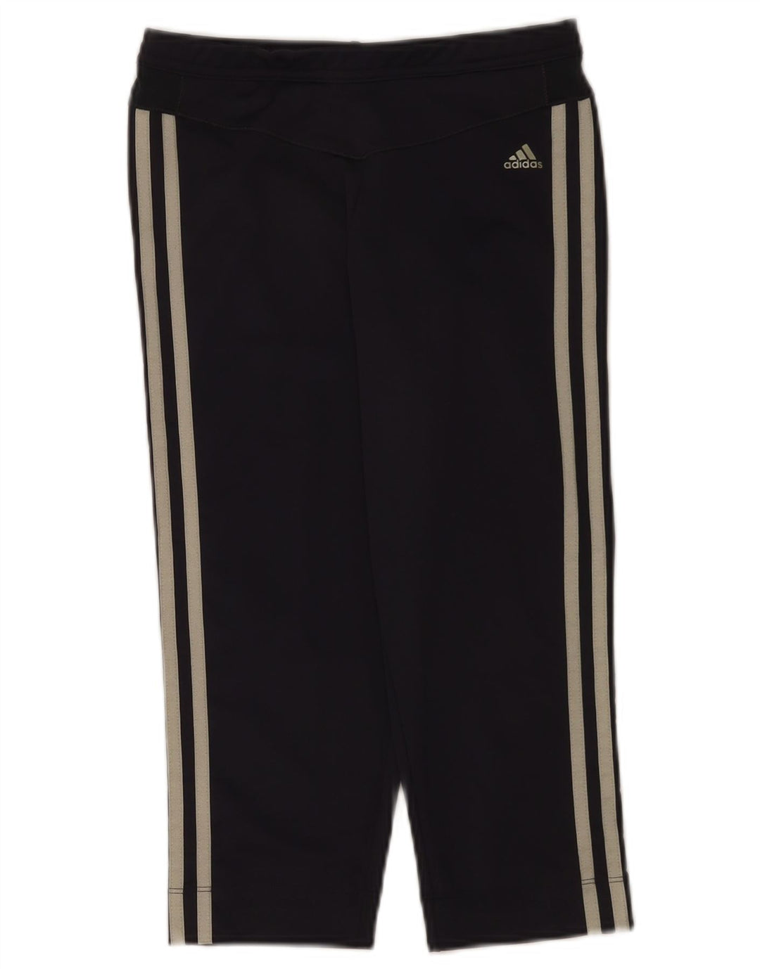 Adidas Womens Climalite Capri Leggings UK 12 Médio W30 Azul Marinho