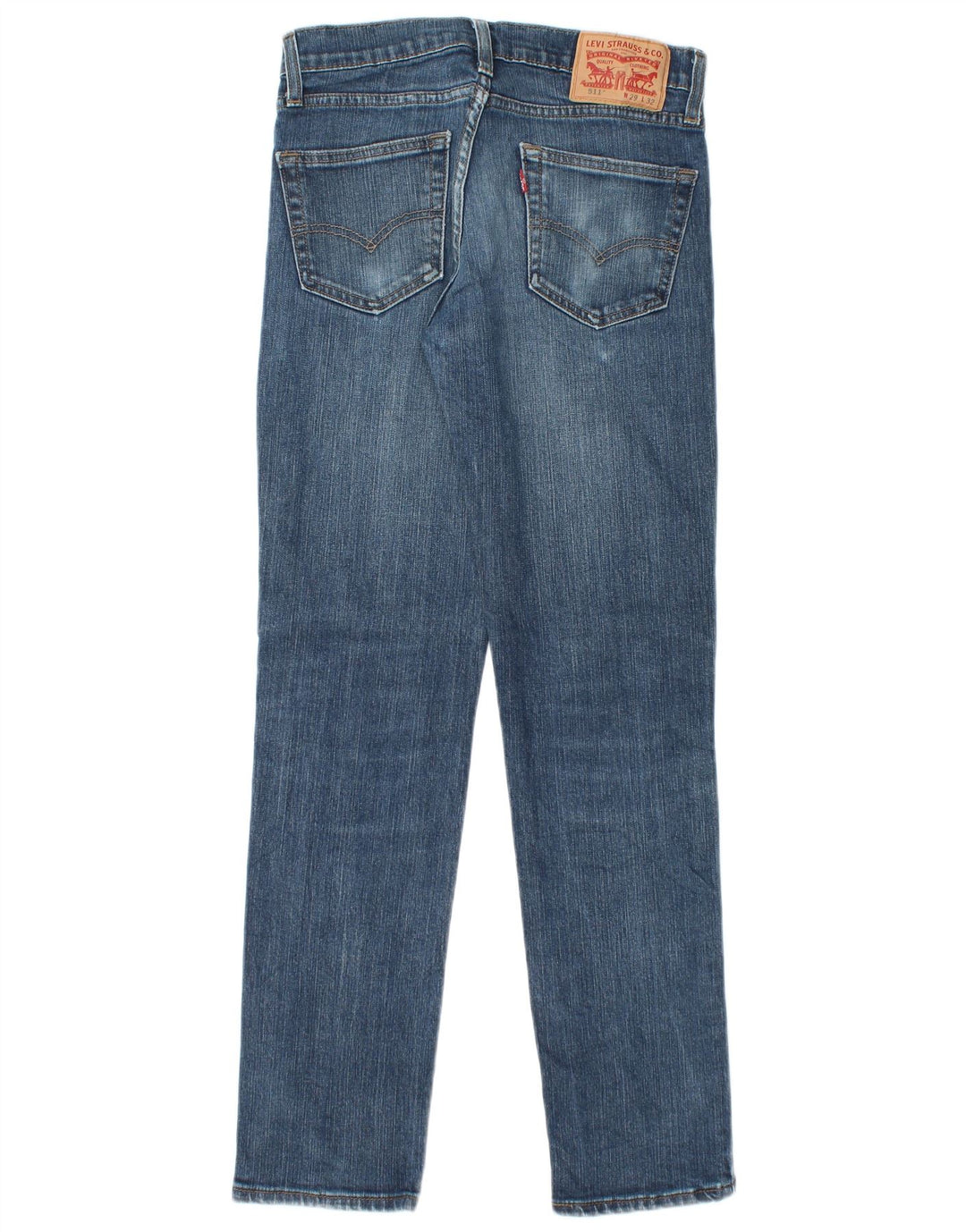 Calça Jeans Levis 511 Slim Masculina W29 L30 Azul Algodão