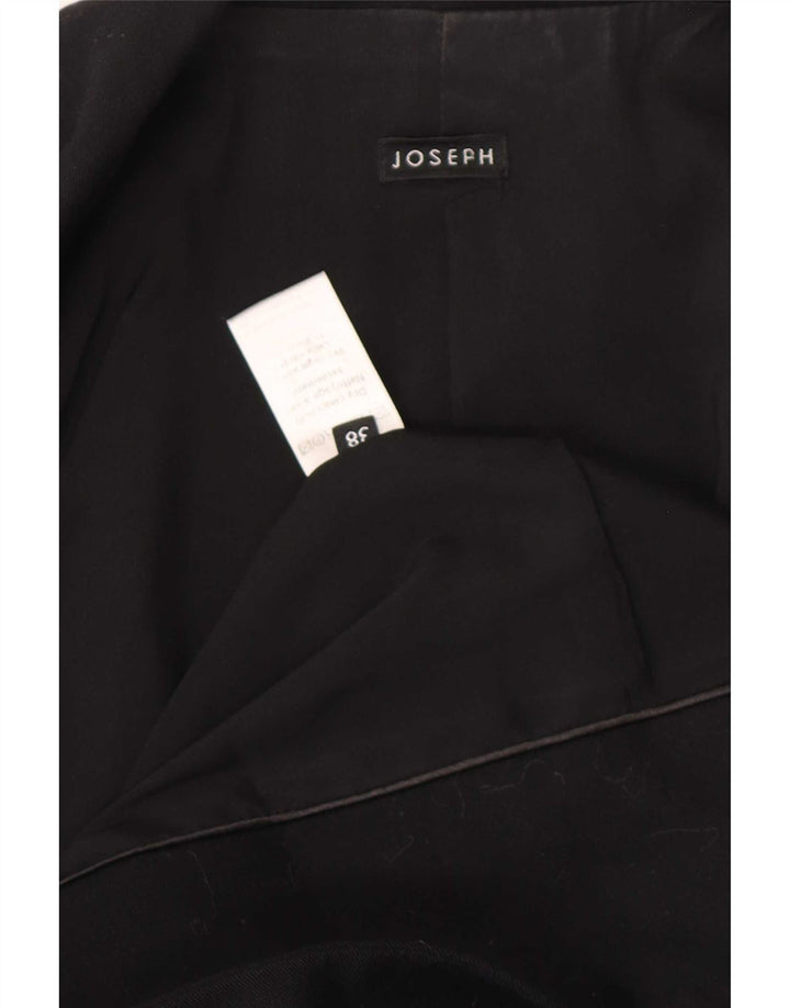 Jaqueta blazer feminina Joseph com 1 botão IT 38 XS lã virgem preta