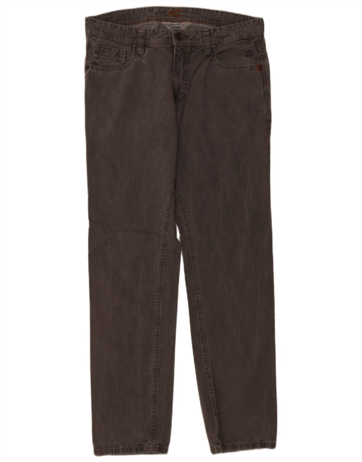 Calça jeans reta masculina Camel Active W36 L34 algodão cinza