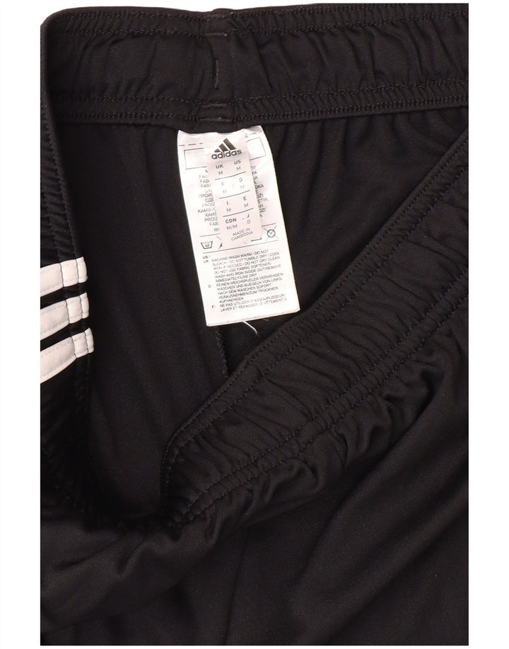 ADIDAS Masculino Deutscher Fussball Bund Sport Shorts Médio Preto Poliéster