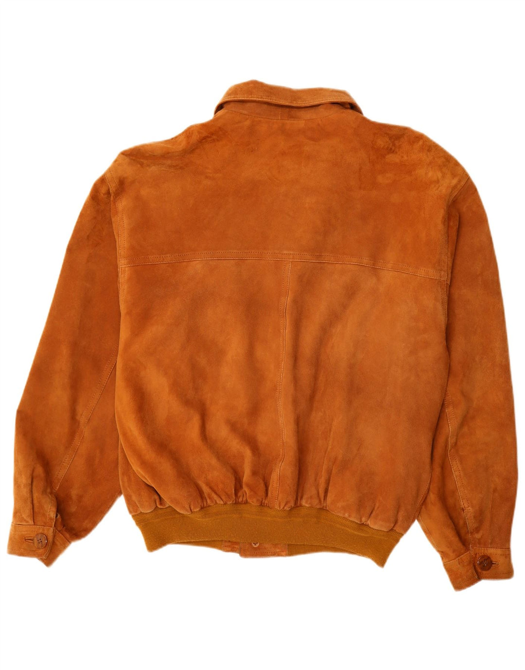 Jaqueta bomber masculina VINTAGE de camurça IT 52 XL couro bege