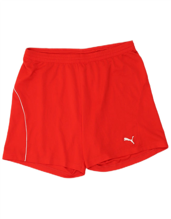 Shorts esportivos masculinos Puma XL vermelho