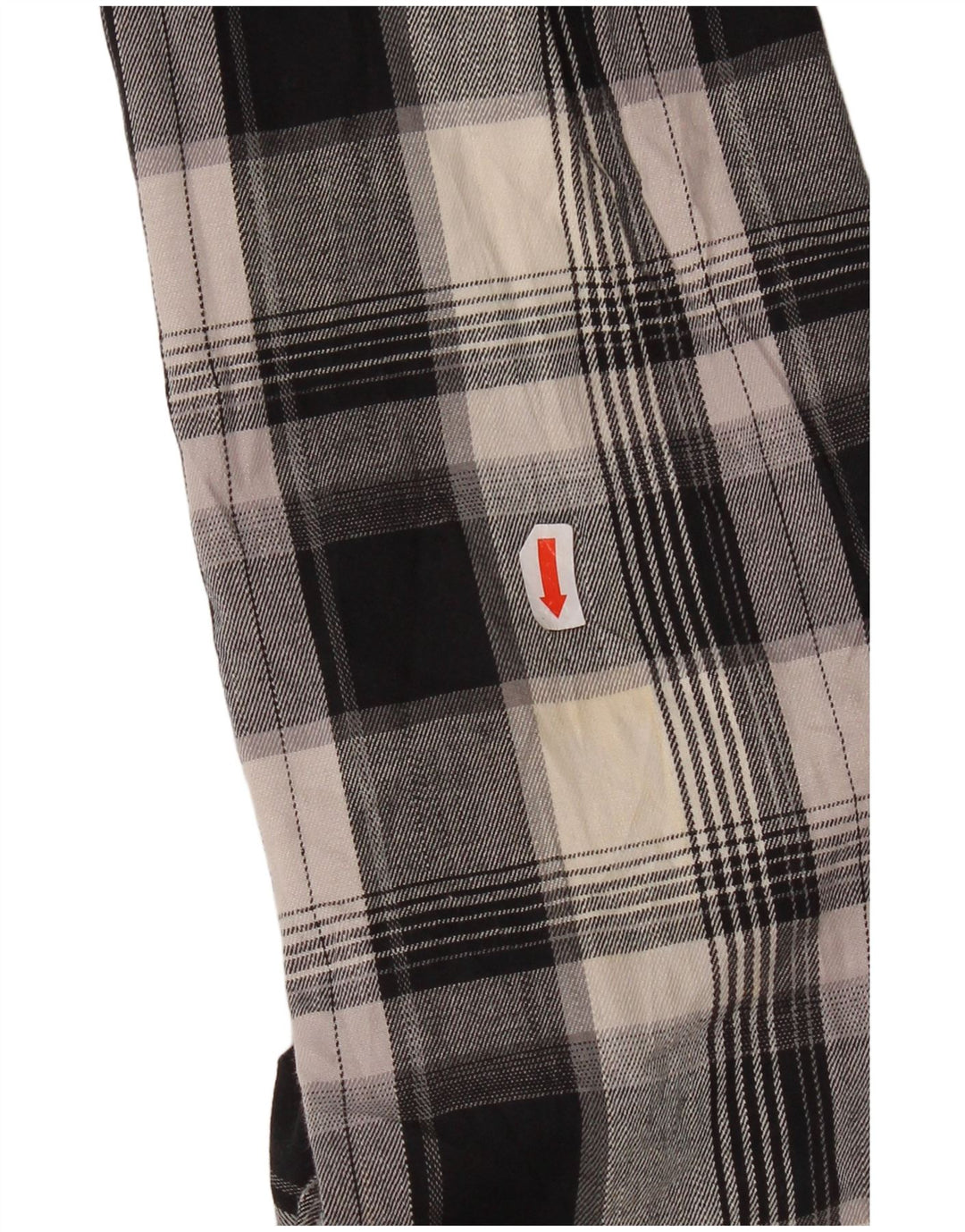 Wrangler Camisa masculina de flanela com ajuste regular verificado pequeno algodão xadrez preto