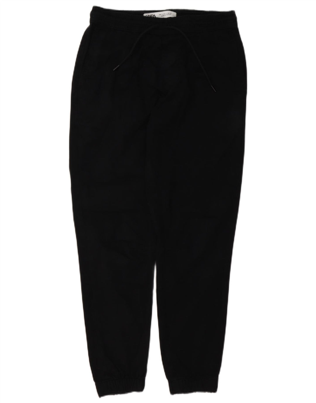 Zara Calça de treino masculina Joggers pequena preta