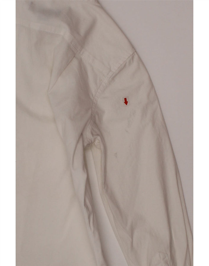 Camisa Gant Menina 3-4 Anos Algodão Branco