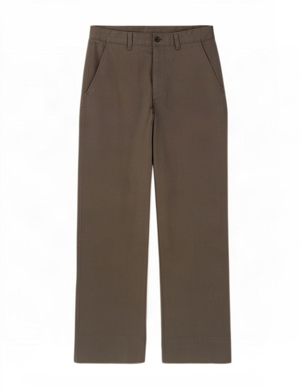 Belfe Mens Straight Chino Calças IT 46 Pequeno W30 L30 Algodão Cinza