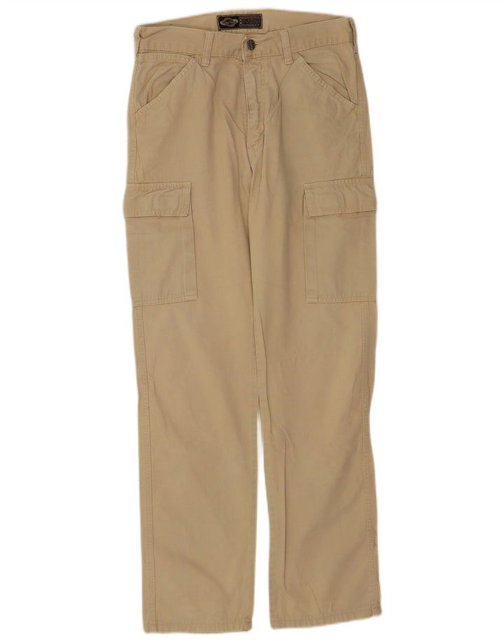 Calça cargo reta masculina Take Two W28 L30 bege