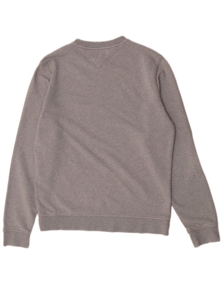 Tommy Hilfiger moletom gráfico masculino Jumper XL cinza algodão