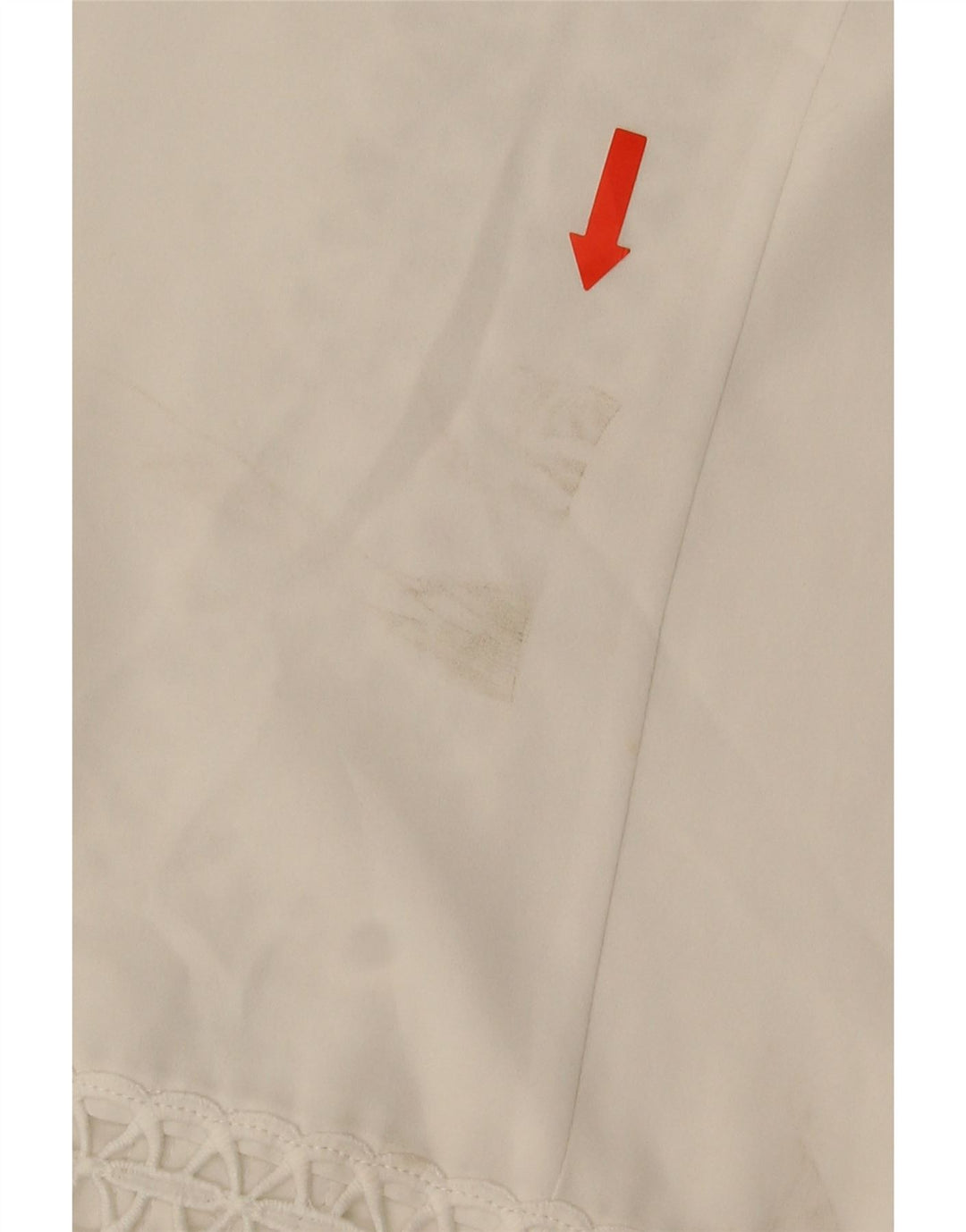 Blusa feminina Lipsy UK 6 XS poliéster floral branco
