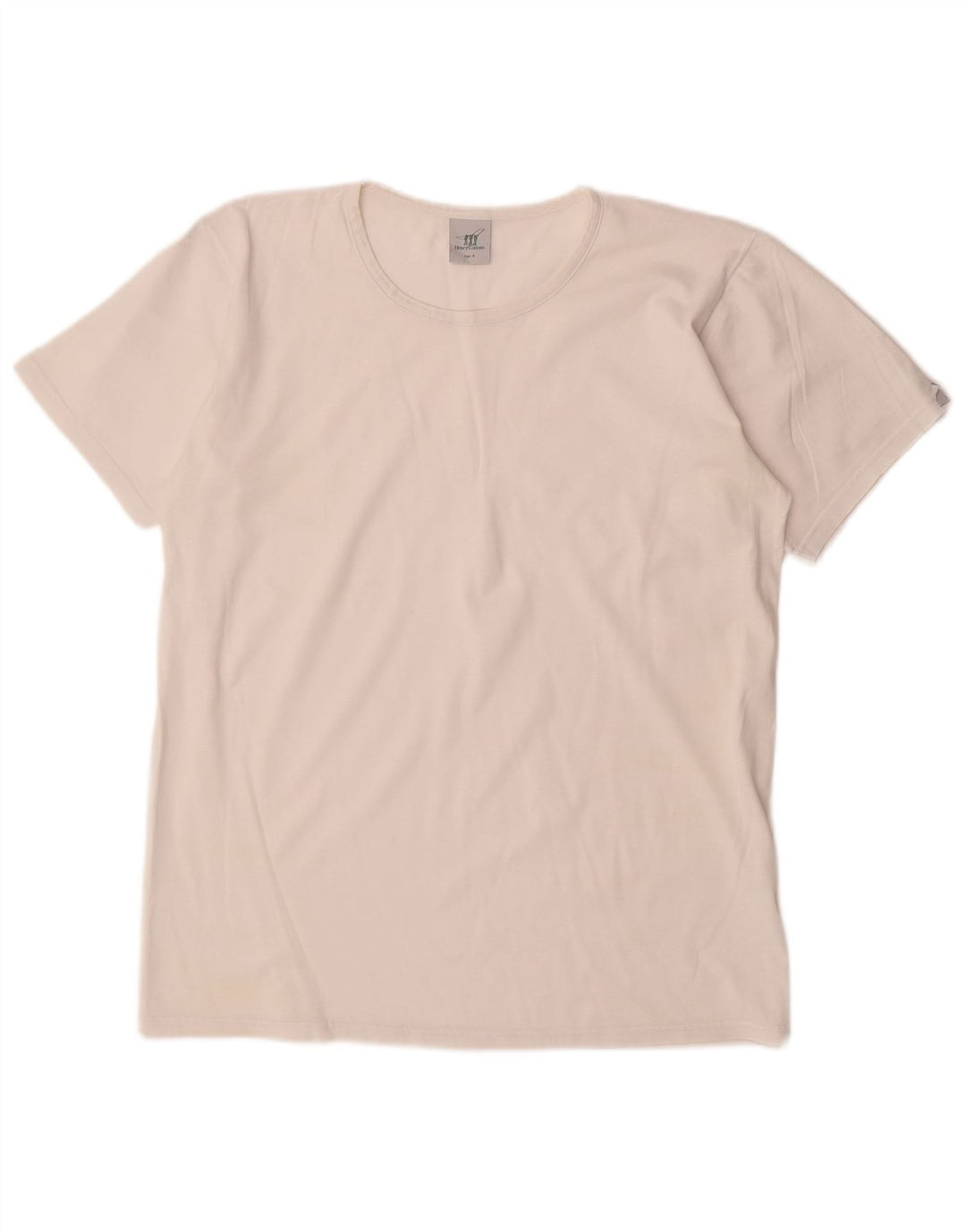 Camiseta masculina HENRY COTTONS top médio off white algodão