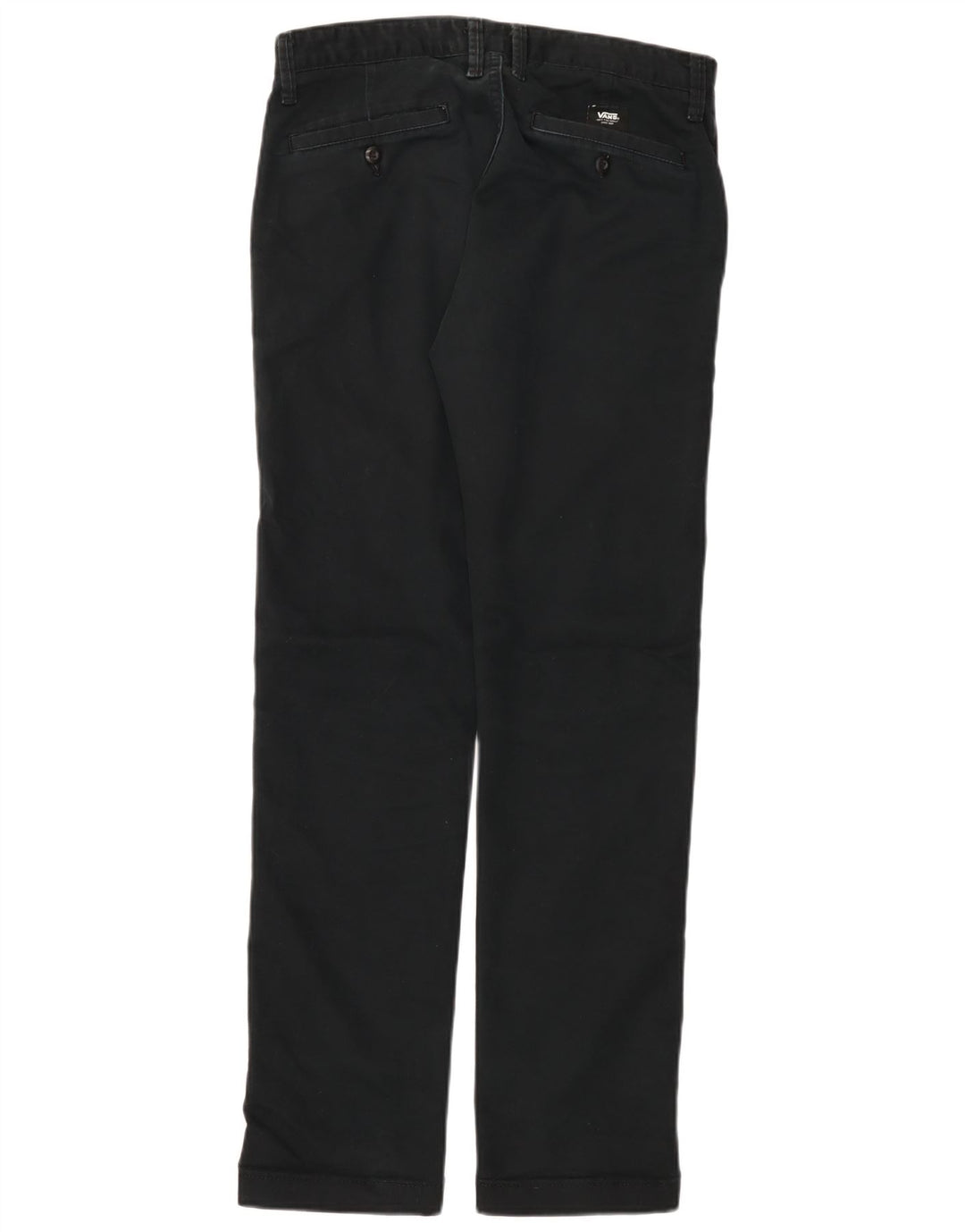 Calças VANS masculinas Straight Chino W30 L32 Azul Marinho Algodão
