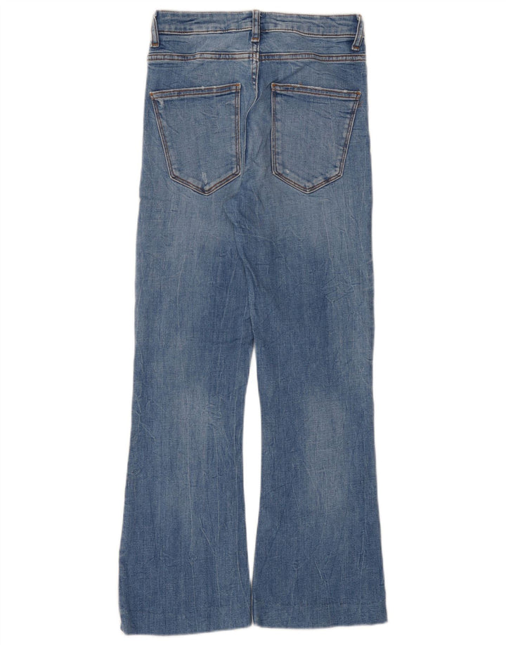 Calça jeans feminina Zara Bootcut EU 36 XS W26 L26 azul