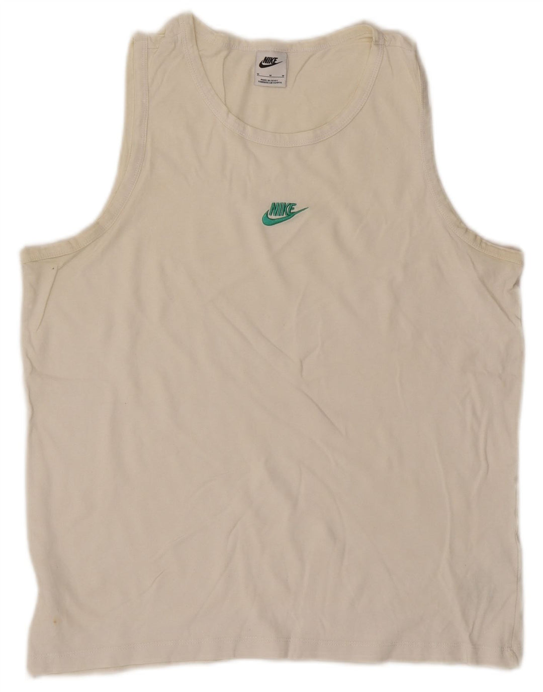 Colete Nike Masculino Top Médio Algodão Branco