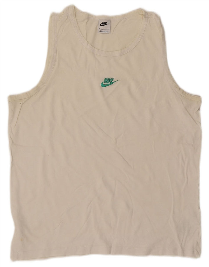 Colete Nike Masculino Top Médio Algodão Branco