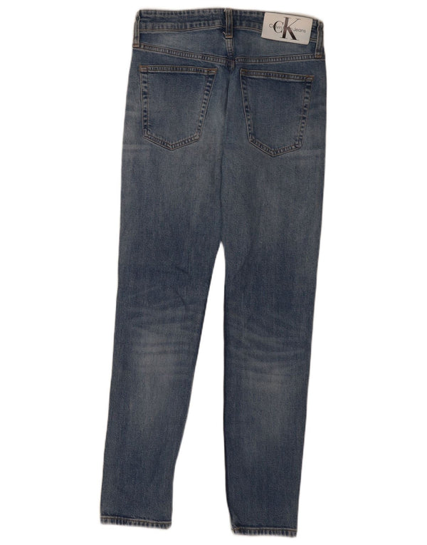 Calça jeans skinny masculina Calvin Klein W28 L30 azul