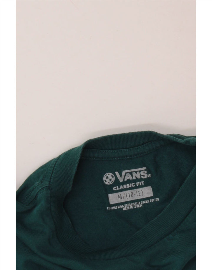 Camiseta VANS Boys Classic Fit Graphic Top 10-11 Anos Azul Médio