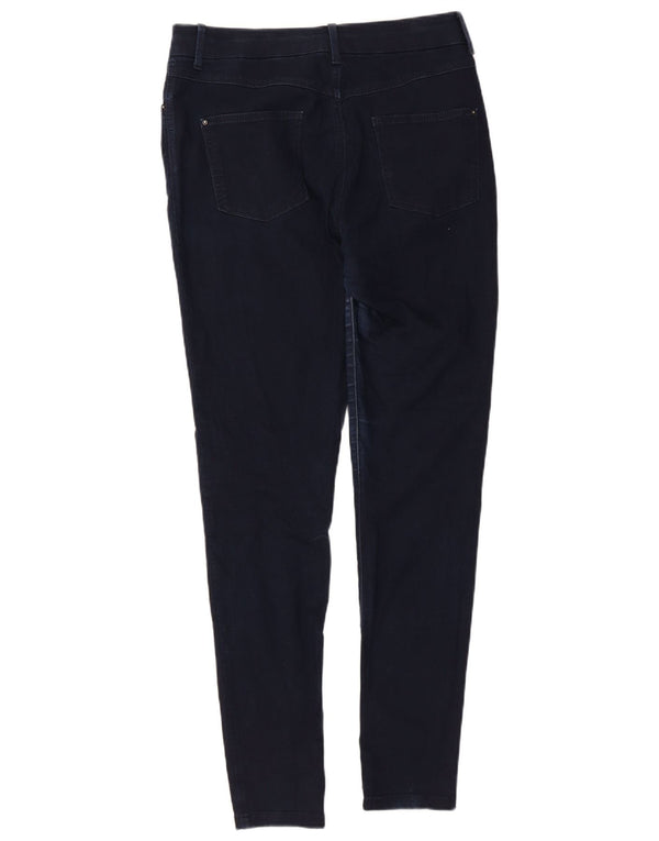 Calça jeans feminina Marks & Spencer Jegging skinny UK 14 grande W32 L30 azul marinho