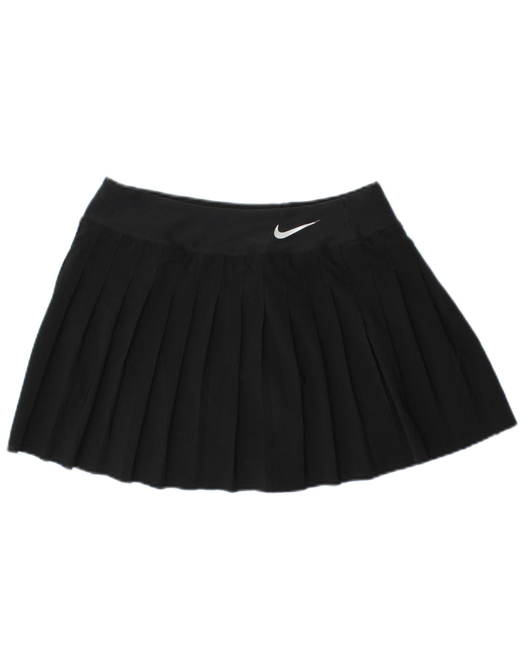 Nike Womens Dri Fit Tennis Skort UK 10 Pequeno Preto