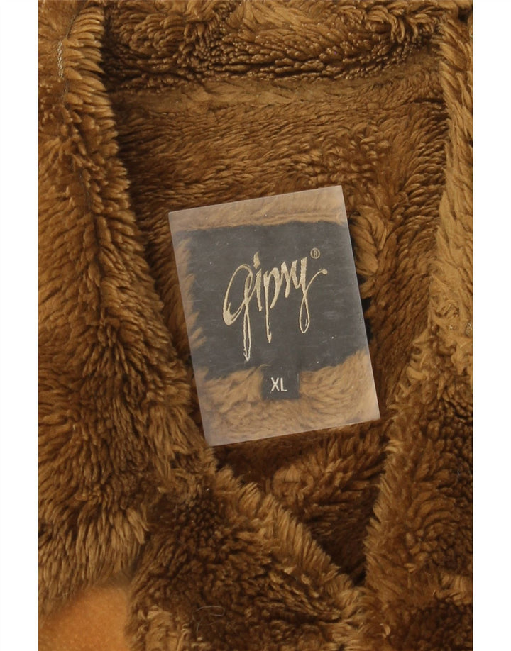 Jaqueta Gipsy Masculina Shearling UK 42 XL Marrom