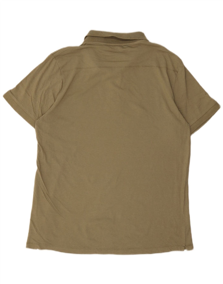 Camisa polo masculina French Connection XL algodão cáqui