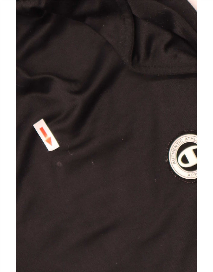 Calça esportiva masculina Champion Joggers grande poliéster preto