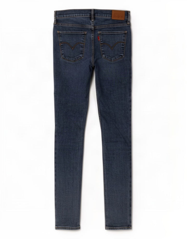 Jeans skinny feminino Levi's W28 L30 azul