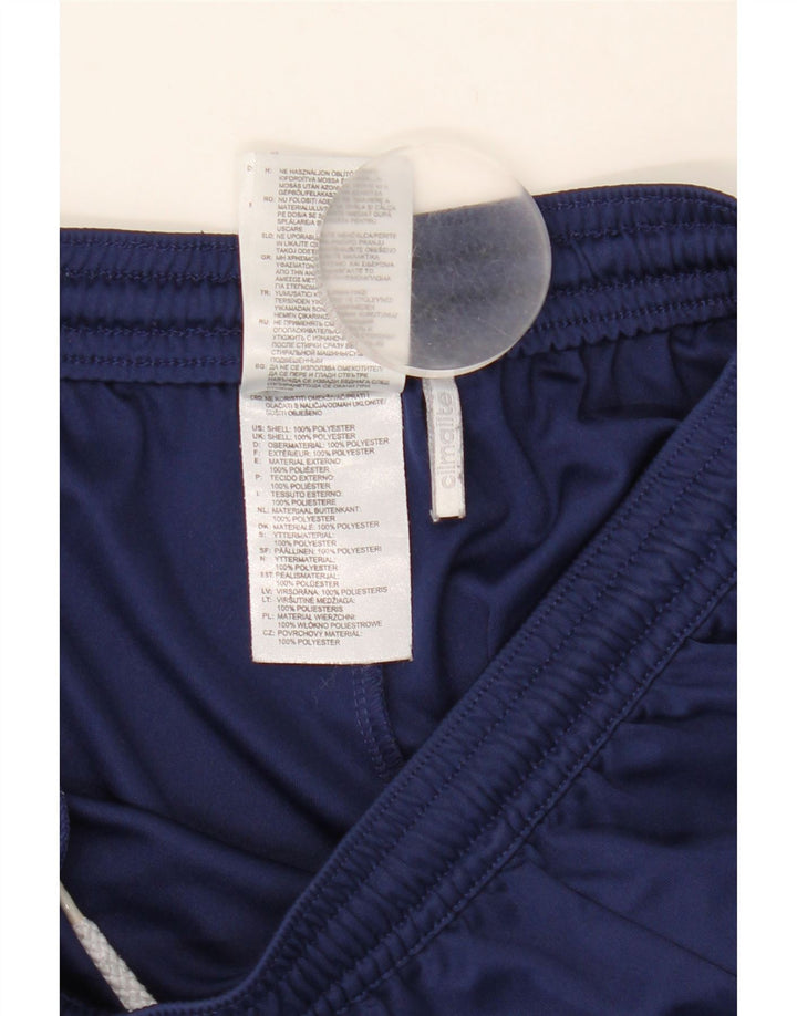 Adidas Masculino Climalite Sport Shorts Pequeno Azul Marinho Colorblock Poliéster