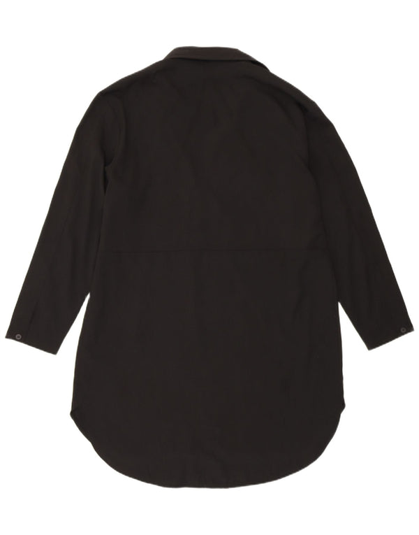 Camisa pulôver feminina Longline FRENCH CONNECTION Reino Unido 8 pequena preta