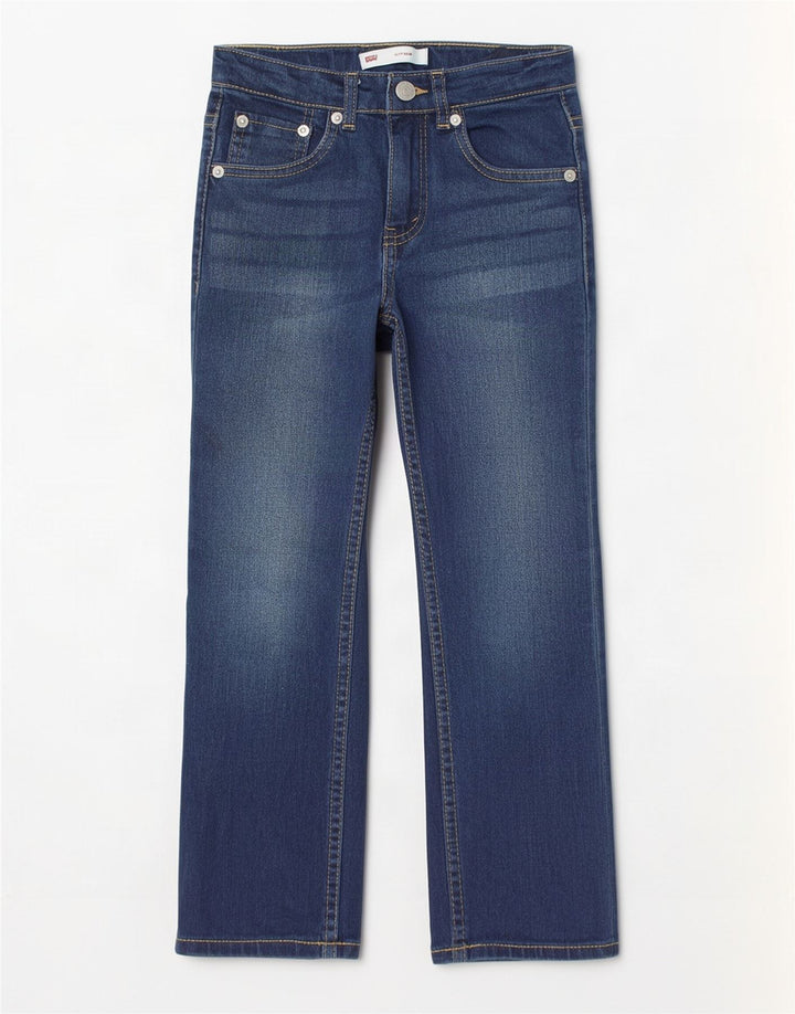 Jeans Levi's Boys 511 Slim 5-6 Anos W22 L19 Azul Algodão