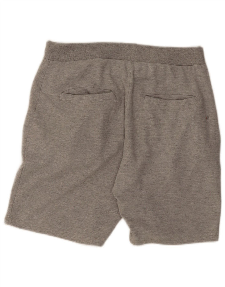 Shorts esportivos masculinos Zara cinza médio