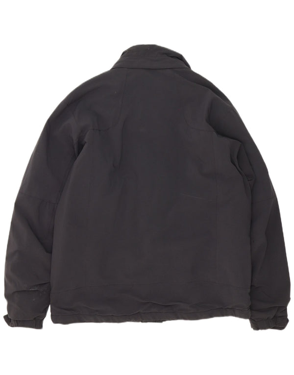 Jaqueta corta-vento masculina Columbia Titanium UK 38 médio preto nylon