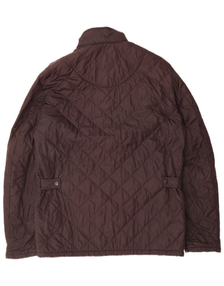 Jaqueta acolchoada masculina BARBOUR UK 36 poliéster preto pequeno