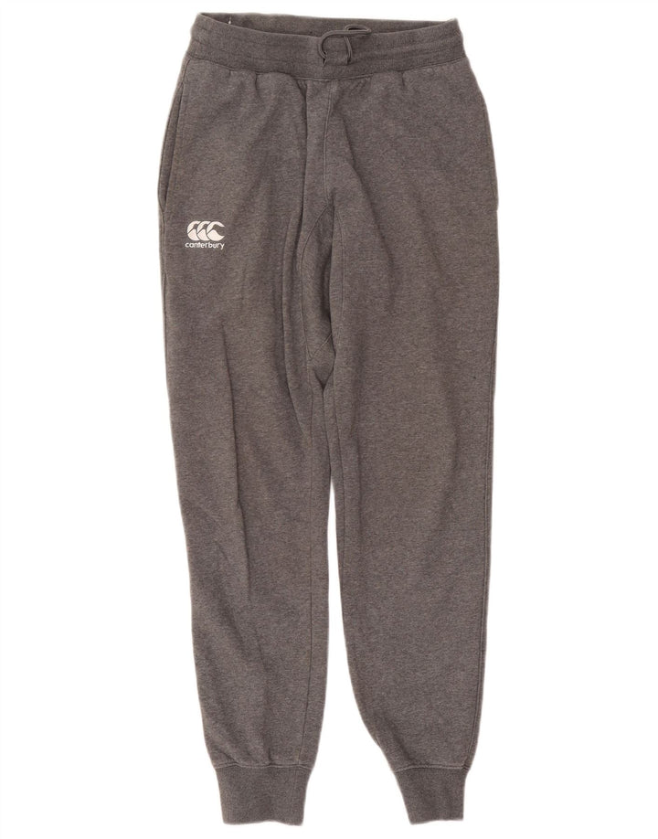 Calça de treino masculina CANTERBURY joggers cinza pequeno