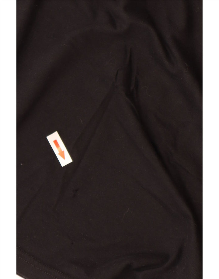 Camiseta masculina Fred Perry grande algodão preto