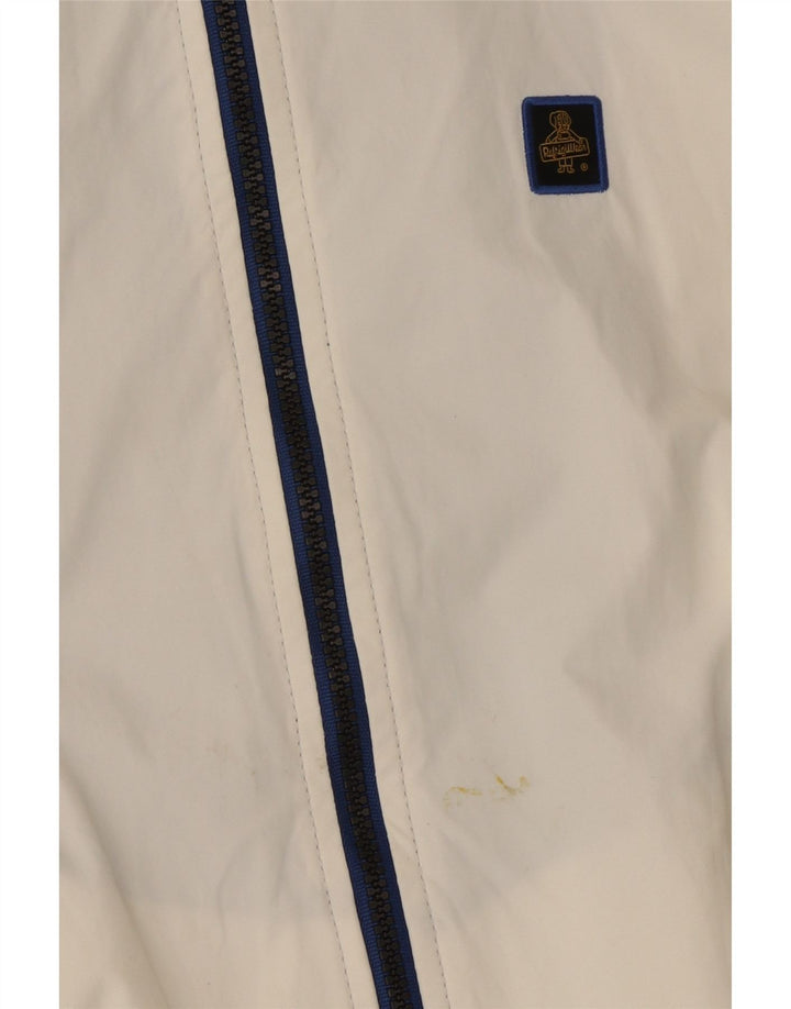 Jaqueta bomber masculina REFRIGIWEAR UK 38 médio branco colorblock poliamida
